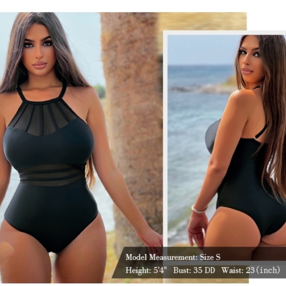 NWT Size L Relleciga One Piece Tummi Control Swimsuit - Picture 6 of 13